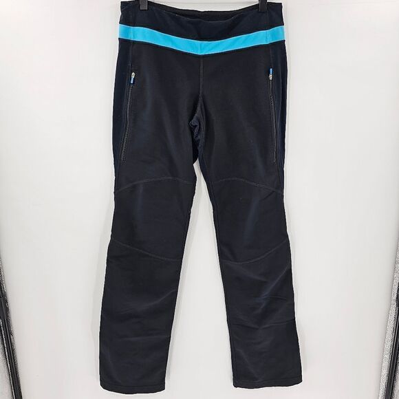 Lululemon black sweats pants 6 8 medium comfy lounge gym workout - Picture 1 of 5